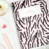 Bullet Journal With Spiral Binding; Dream Big and Stay Wild