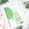 Bullet Journal / Dotted Notebook with spiral binding - Think