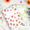 Bullet Journal With Spiral Binding; Strawberries