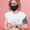 Reusable Cotton Face Mask - Polka Dots