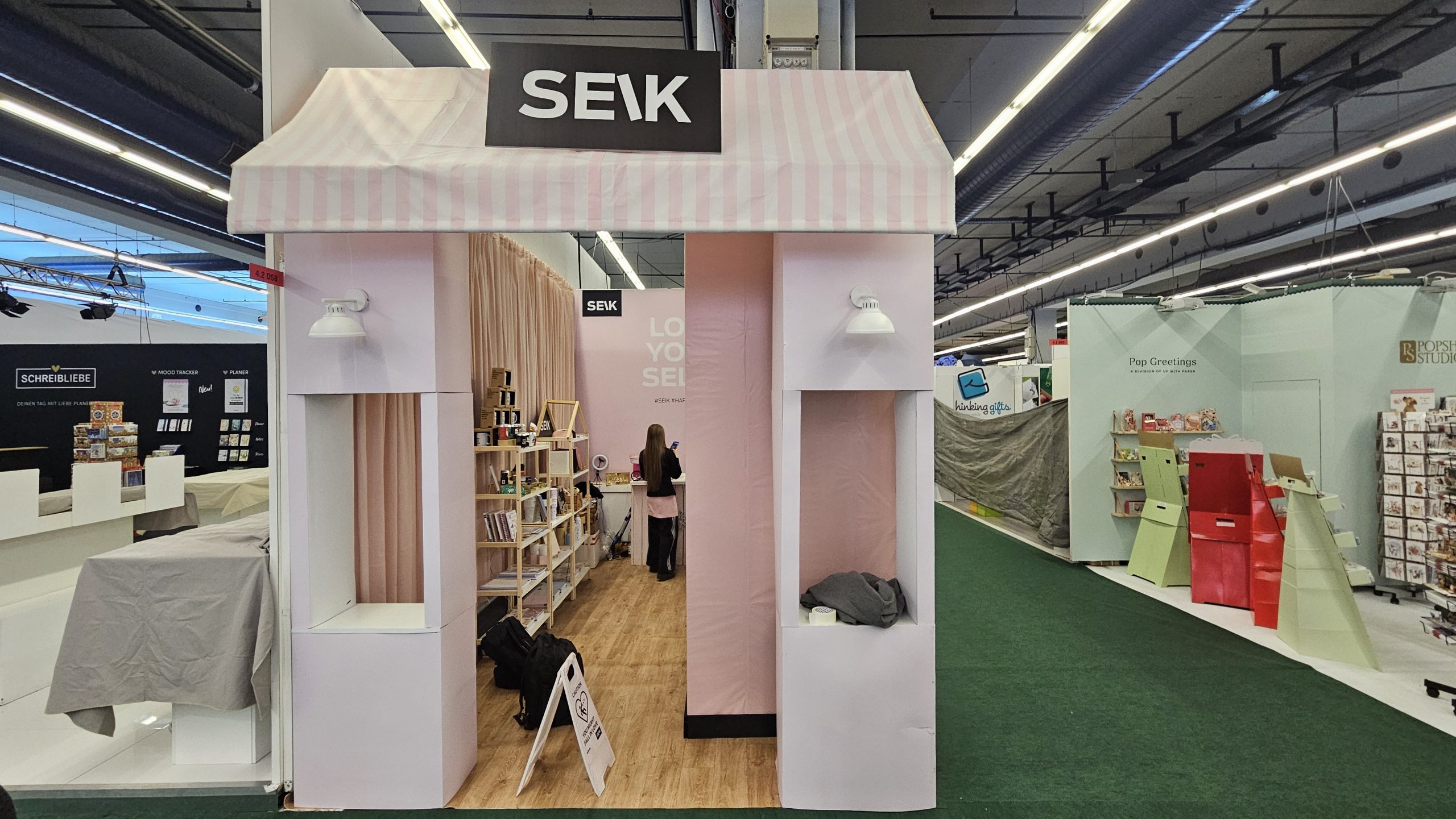 SEIK butiikmaja rahvusvahelisel disainimessil Ambiente
